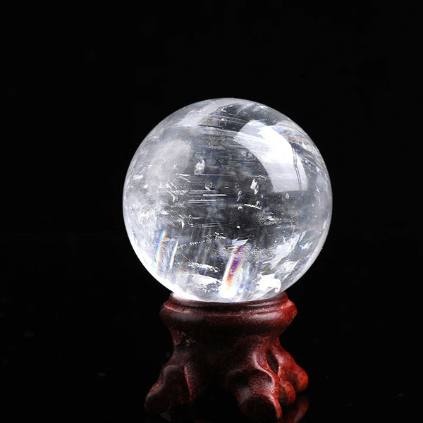 White Calcite Quartz Ball-ToShay.org