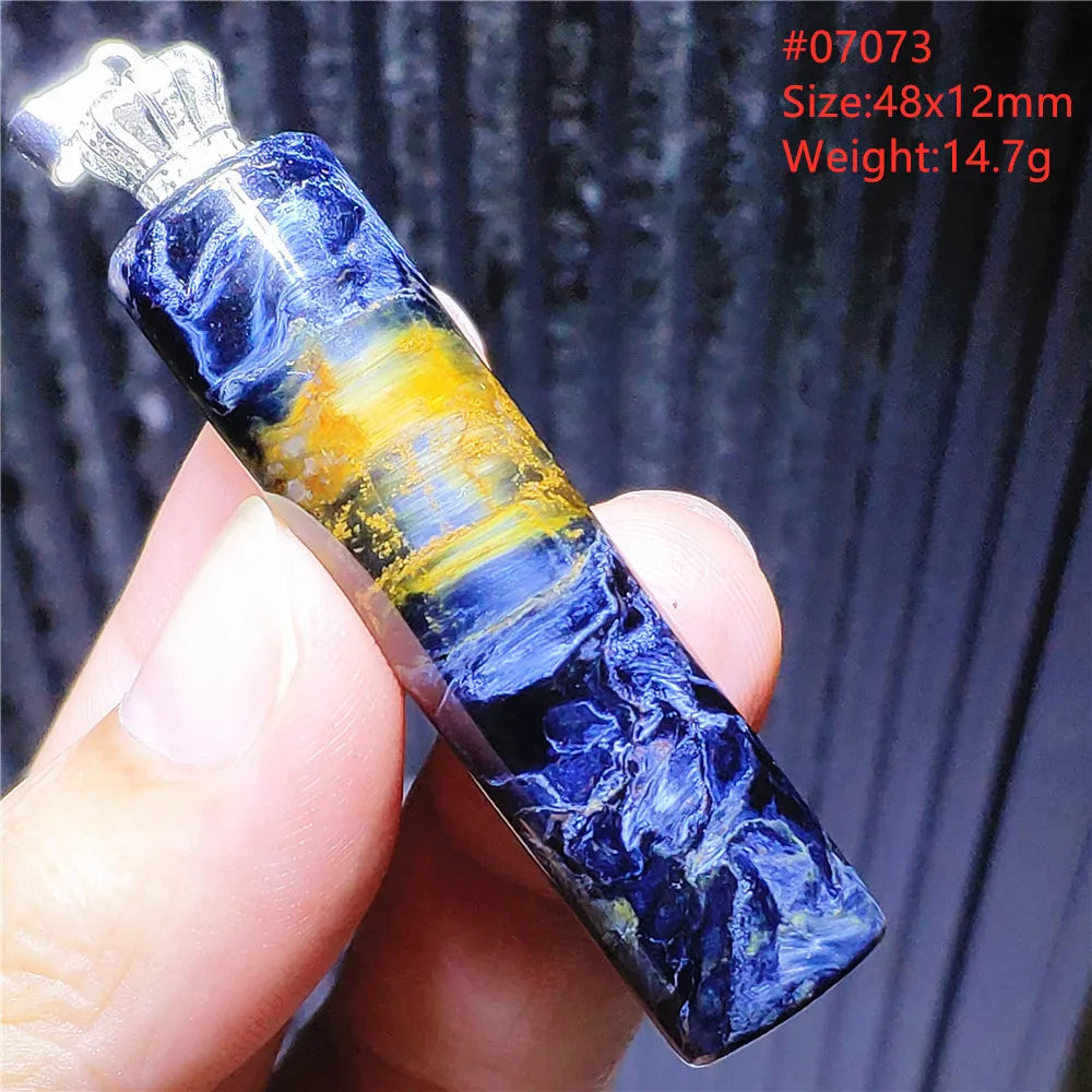 Blue Pietersite Pendant-ToShay.org