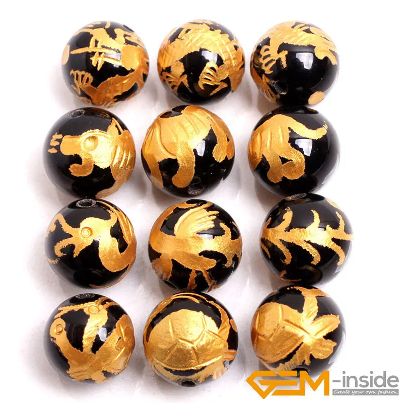 Golden Dragon Beads-ToShay.org