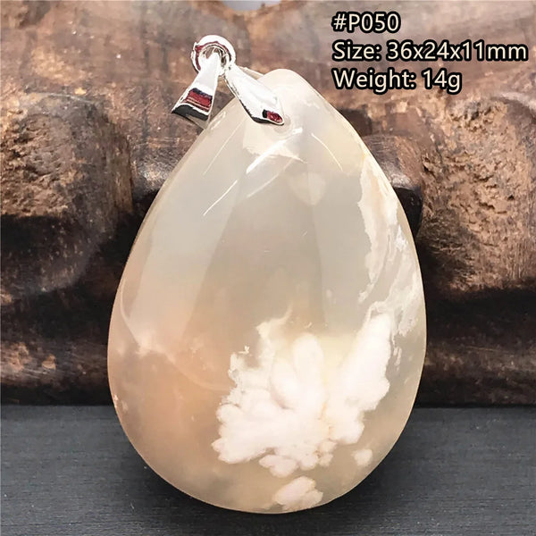 Pink Cherry Agate Pendant-ToShay.org