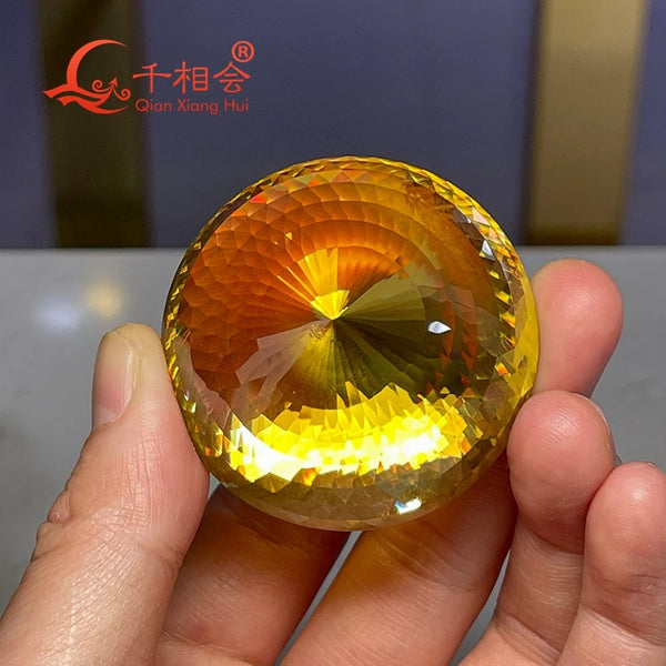 Yellow Faceted Diamond-ToShay.org