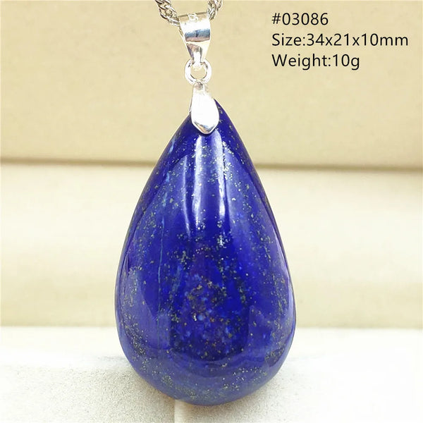 Blue Lapis Lazuli Pendant-ToShay.org