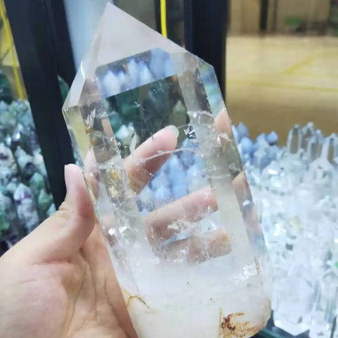 Clear Quartz Crystal Point-ToShay.org