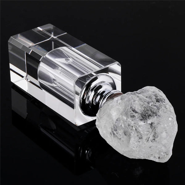 Clear Crystal Perfume Bottle-ToShay.org