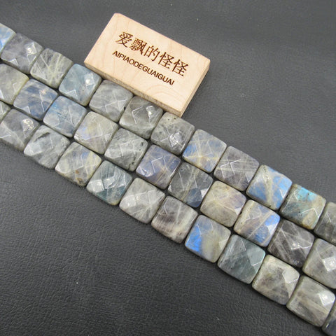 Blue Labradorite Square Beads-ToShay.org