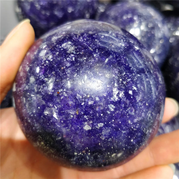 Purple Mica Quartz Ball-ToShay.org