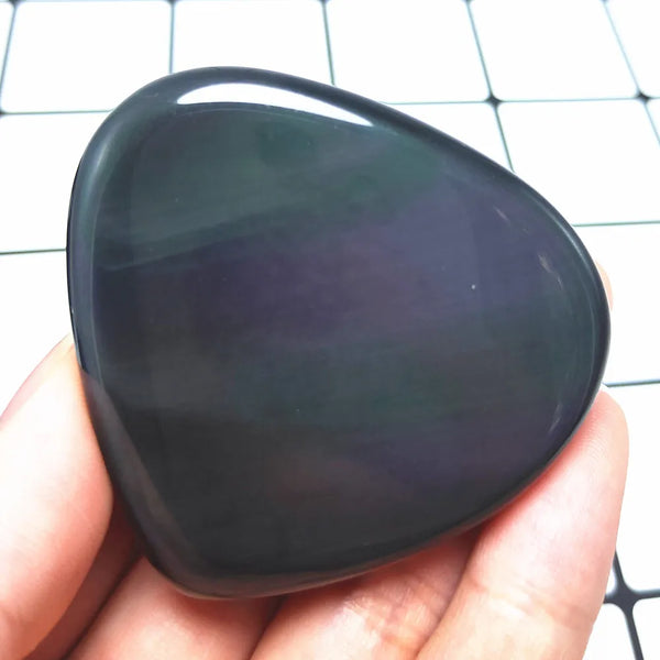 Rainbow Obsidian Cats Eye Hearts-ToShay.org