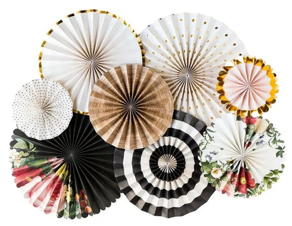 Paper Fan Rosettes-ToShay.org