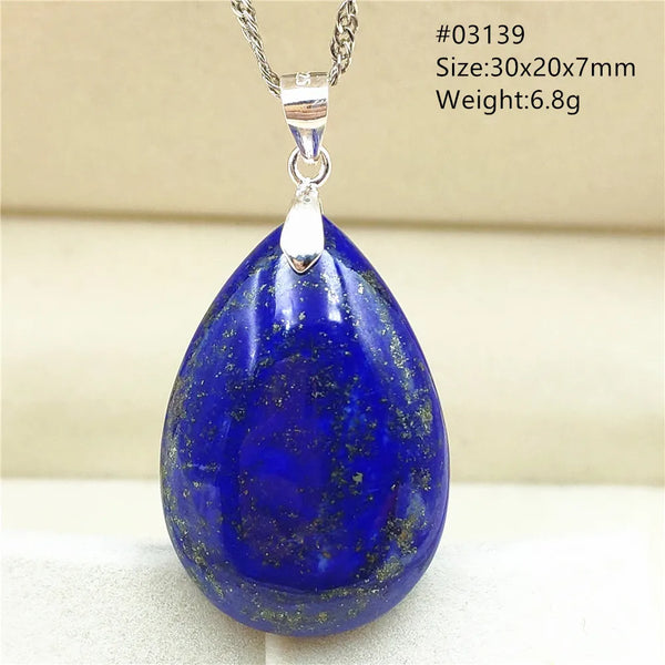 Blue Lapis Lazuli Pendant-ToShay.org