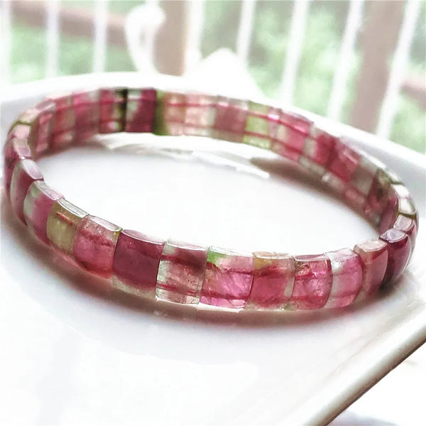 Pink Tourmaline Bracelet-ToShay.org