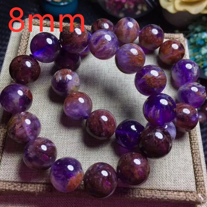 Purple Phantom Quartz Bracelet-ToShay.org