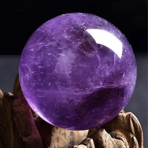 Purple Amethyst Quartz Ball-ToShay.org