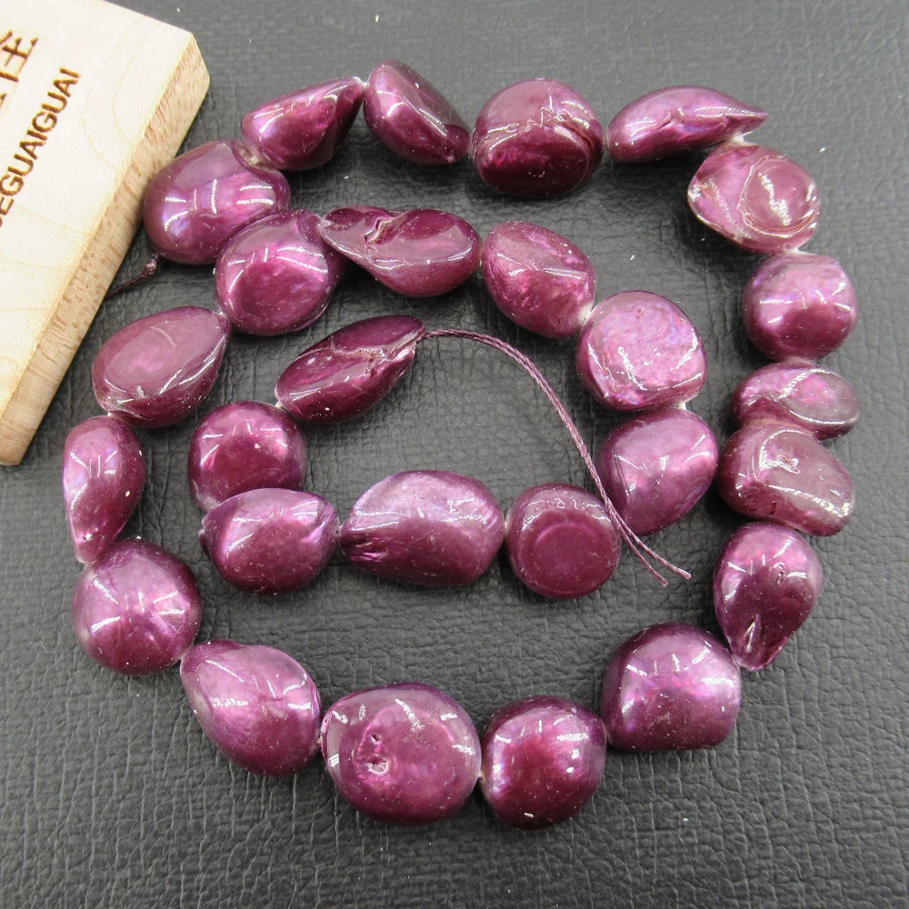 Purple Tooth Shell Pearl Beads-ToShay.org