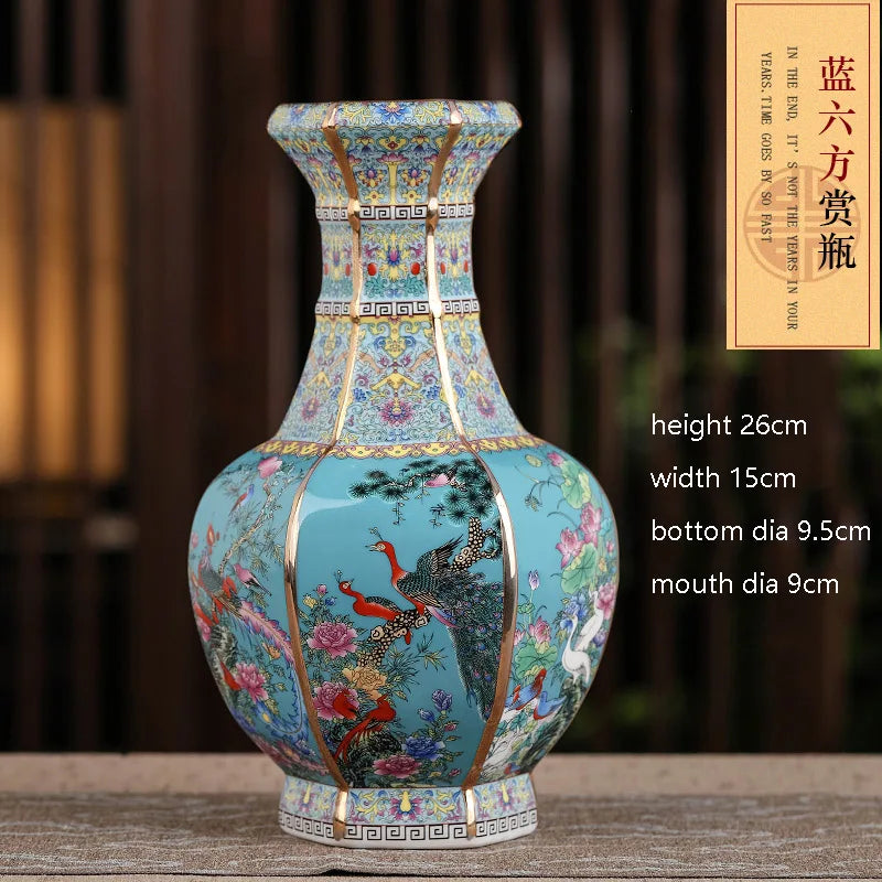 Flower Porcelain Vase-ToShay.org