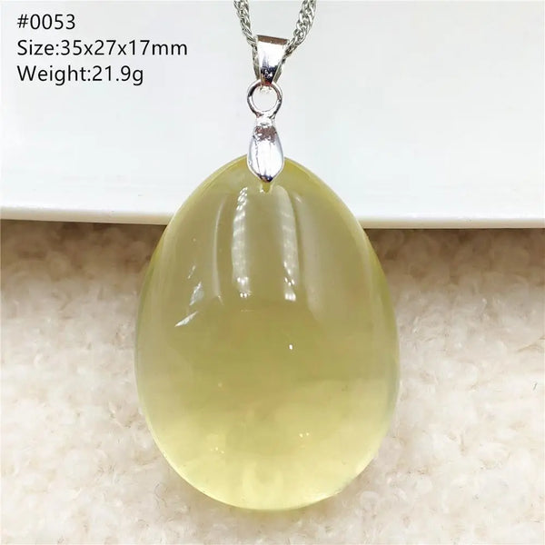 Yellow Citrine Quartz Pendant-ToShay.org