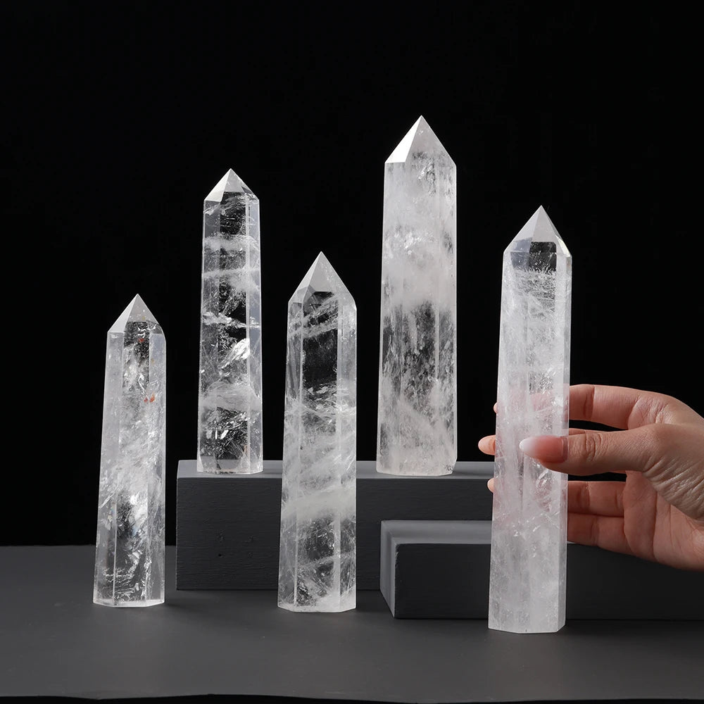 Clear Crystal Quartz Point-ToShay.org