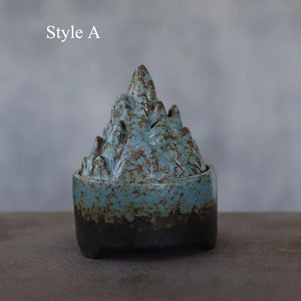 Mountain Ceramic Incense Holders-ToShay.org