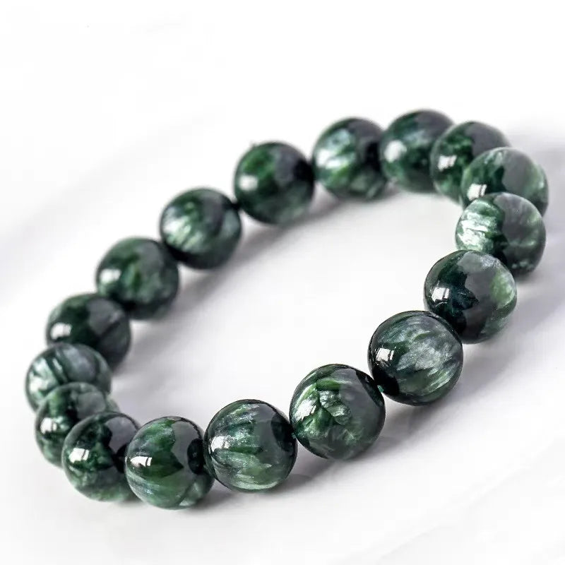 Green Seraphinite Bracelet-ToShay.org