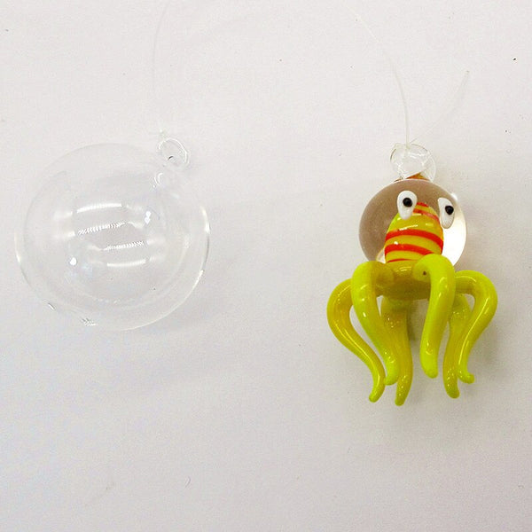 Glass Octopus Pendant-ToShay.org