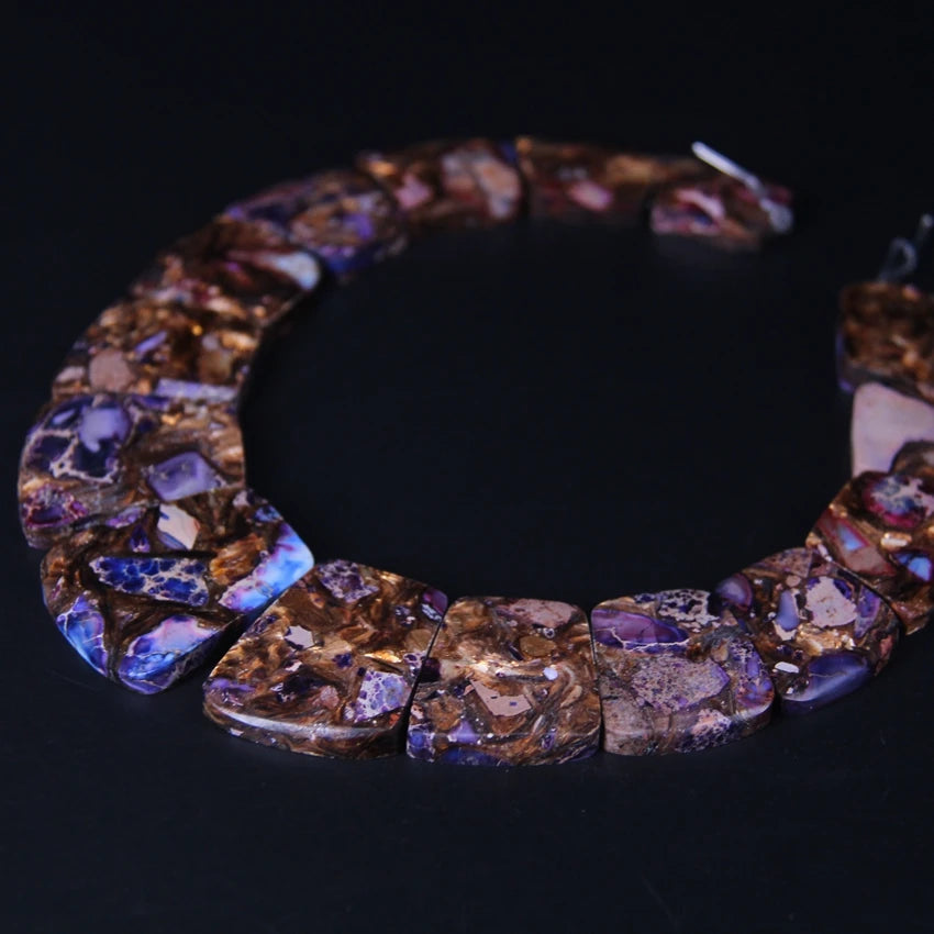 Mixed Emperor Jasper Slab Beads-ToShay.org