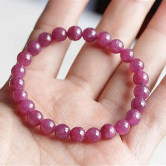 Red Rose Ruby Stone Bracelet-ToShay.org