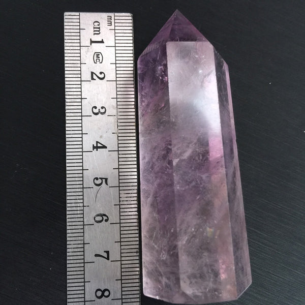 Purple Amethyst Crystal Wand-ToShay.org