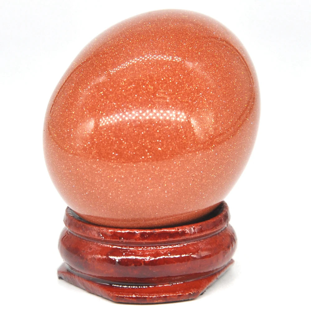 Red Goldstone Egg-ToShay.org