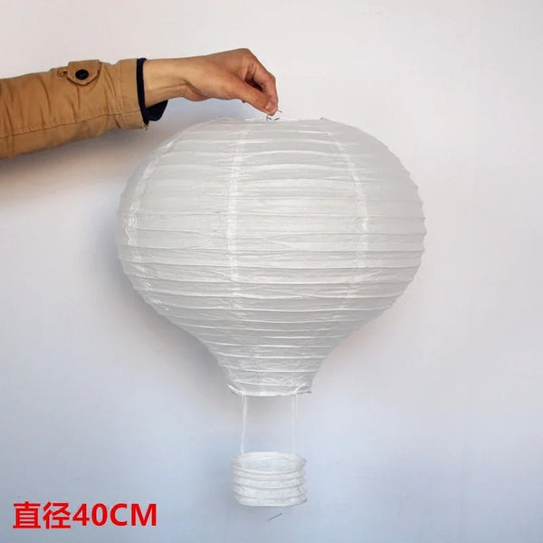 White Air Balloon Lantern-ToShay.org