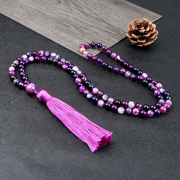 Mixed Crystal Prayer Mala-ToShay.org