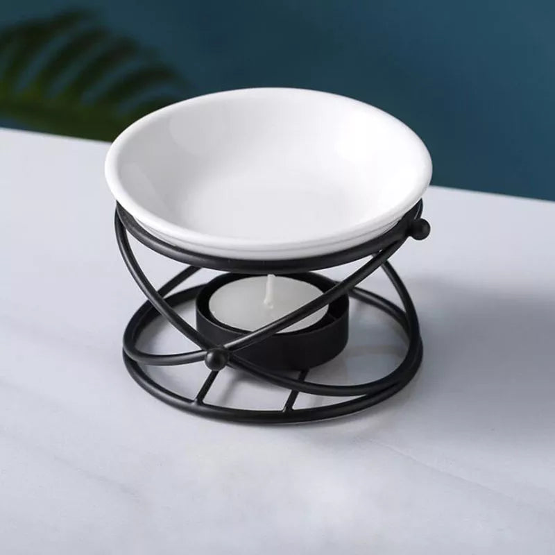 Wrougt Iron Essential Oil Burner-ToShay.org