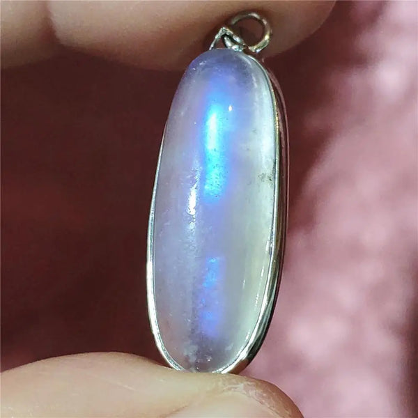 Blue Light Moonstone Pendant-ToShay.org