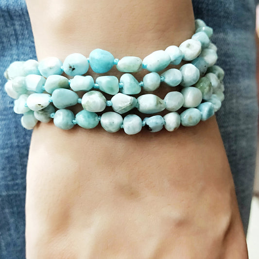 Blue Larimar Bracelet-ToShay.org