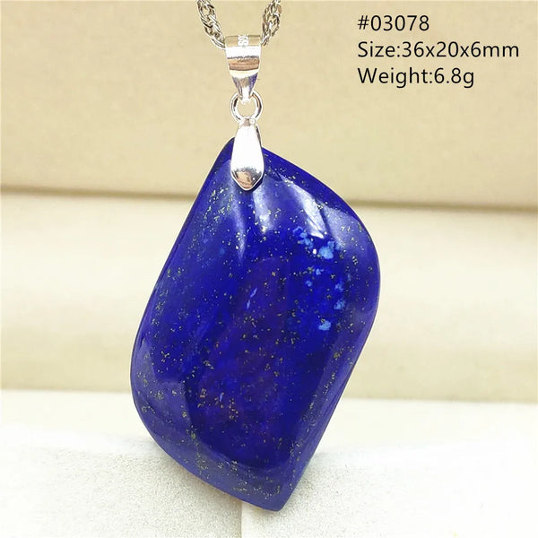 Blue Lapis Lazuli Pendant-ToShay.org