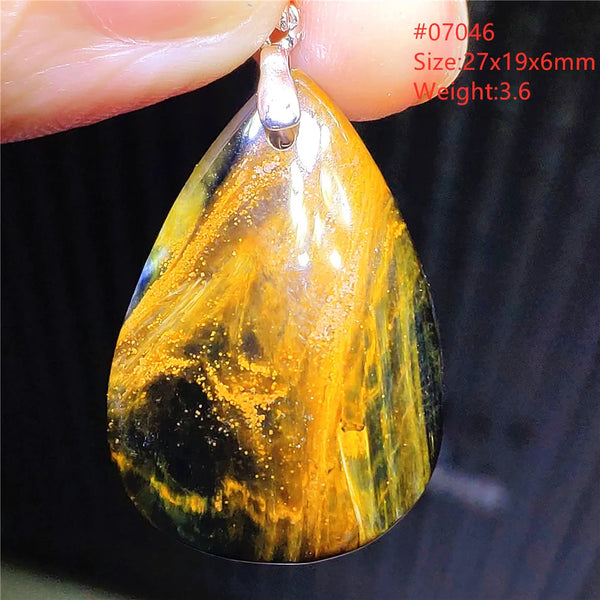 Blue Pietersite Pendant-ToShay.org