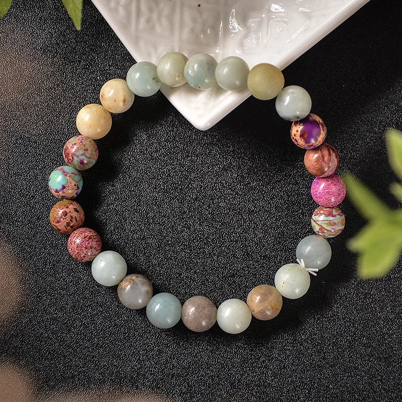Purple Emperor Jasper Mala-ToShay.org
