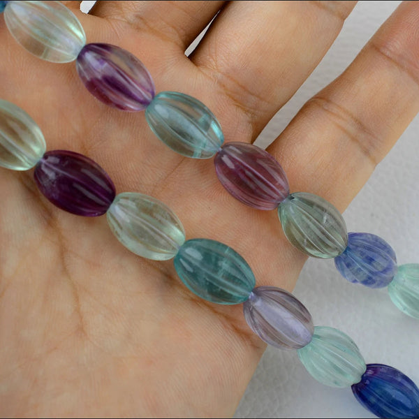 Rainbow Fluorite Beads-ToShay.org