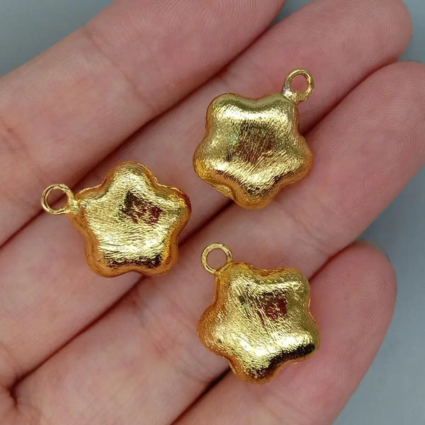 Gold Plated Star Charm-ToShay.org
