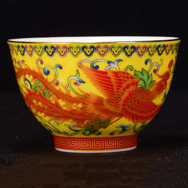 Glazed Porcelain Teacup-ToShay.org