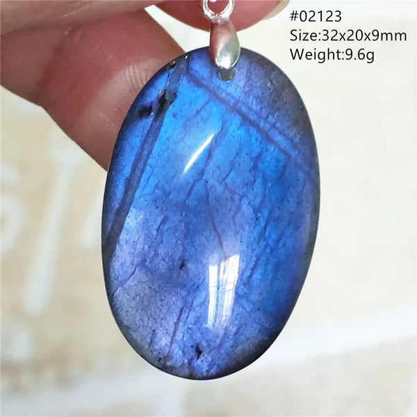 Blue Light Labradorite Pendant-ToShay.org