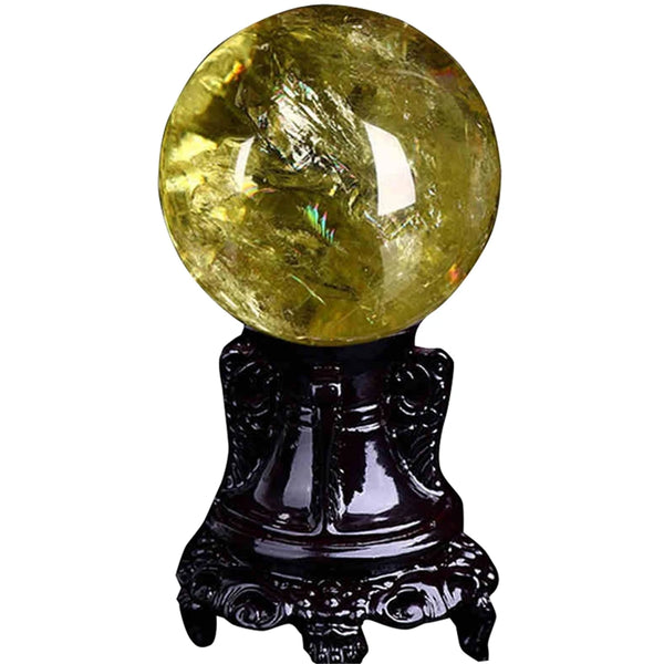 Yellow Citrine Crystal Ball-ToShay.org