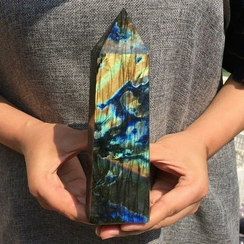 Blue Labradorite Obelisk-ToShay.org