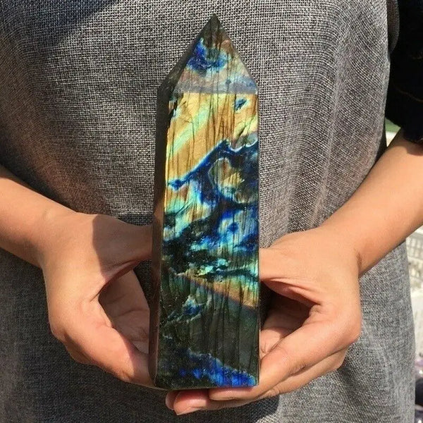 Blue Labradorite Obelisk-ToShay.org