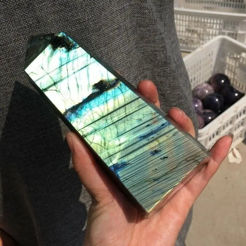 Blue Labradorite Obelisk-ToShay.org