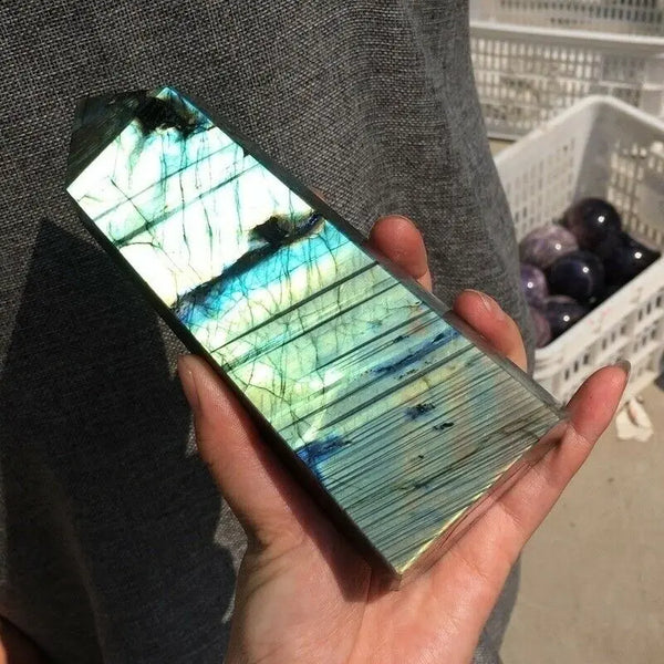 Blue Labradorite Obelisk-ToShay.org