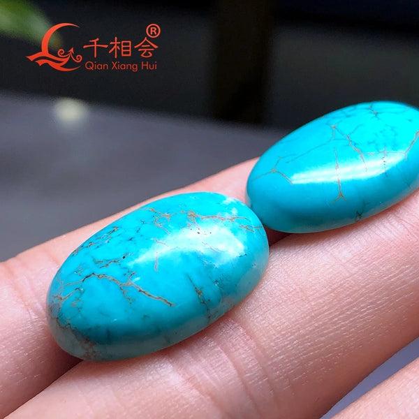 Blue Turquoise Cabochon-ToShay.org