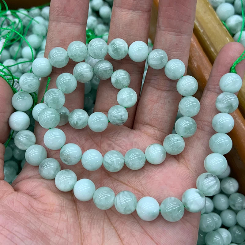 Green Angelite Beads-ToShay.org