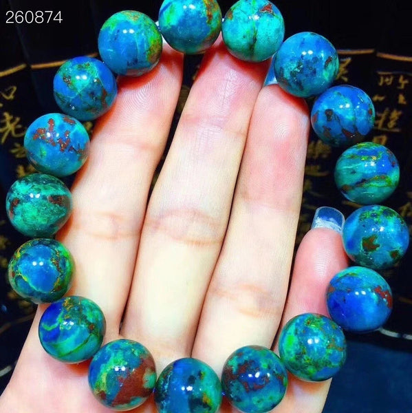 Blue Malachite Azurite Bracelet-ToShay.org