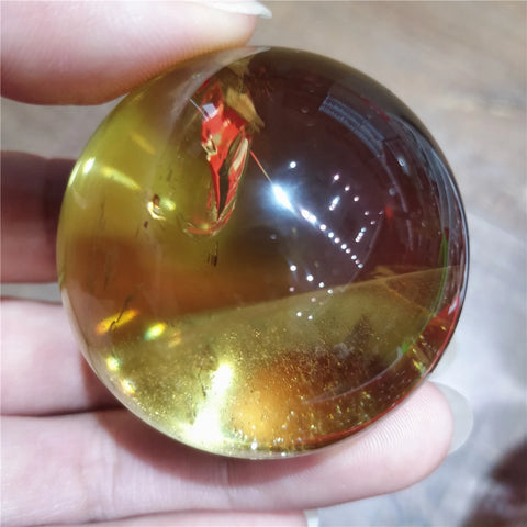 Yellow Citrine Crystal Ball-ToShay.org