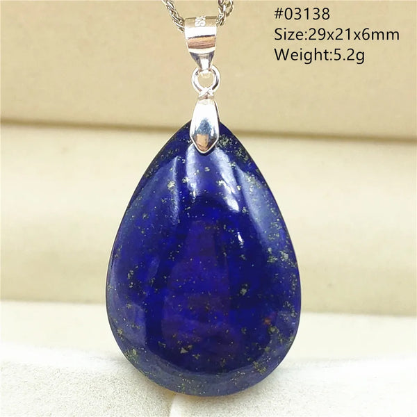 Blue Lapis Lazuli Pendant-ToShay.org