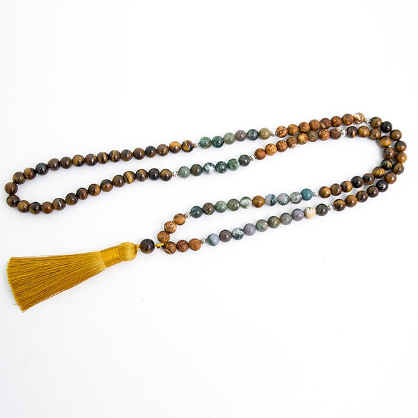 Yellow Tiger Eye Mala Beads-ToShay.org